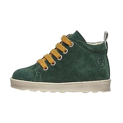 Falcotto Evaert Zip Babyskor 0-24, Grön, 18 EU Falcotto Evaert Zip Babyskor 0-24, Grön, 18 EU