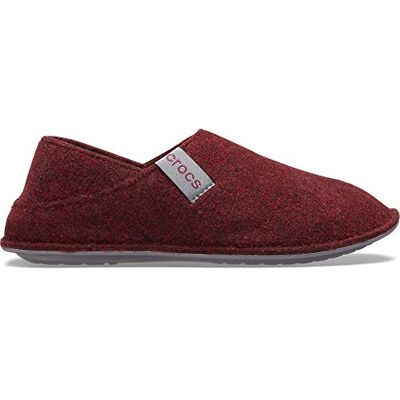 Crocs Unisex Vuxen Klassisk Cabriolet toffel Loafers, Röd vinröd träkol 60v, 43/44 EU Crocs Unisex Vuxen Klassisk Cabriolet toffel Loafers, Röd vinröd träkol 60v, 43/44 EU