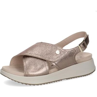 CAPRICE Dam Damen 9-28707-46 platt sandal, brungrå och rådjur, 39 EU CAPRICE Dam Damen 9-28707-46 platt sandal, brungrå och rådjur, 39 EU