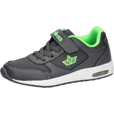 Lico Elvin Vs sneakers Unisex barn, Grå grön, 30 EU Lico Elvin Vs sneakers Unisex barn, Grå grön, 30 EU