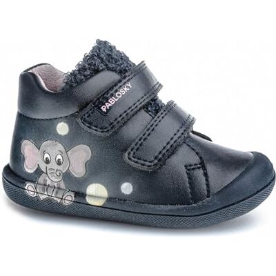 Pablosky Baby flickor stövlar ARCA 061225, Blå, 23 EU Pablosky Baby flickor stövlar ARCA 061225, Blå, 23 EU