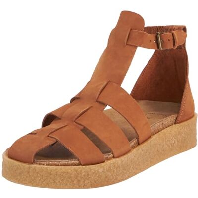 CA'SHOTT A/S Dam Cascali Fisherman Nubuck Sandal, konjak, 40 EU, konjak, 40 EU CA'SHOTT A/S Dam Cascali Fisherman Nubuck Sandal, konjak, 40 EU, konjak, 40 EU