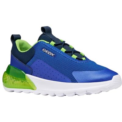 Geox J ACTIVART ILLUMINUS sneakers, ROYAL/grön, 36 EU Geox J ACTIVART ILLUMINUS sneakers, ROYAL/grön, 36 EU