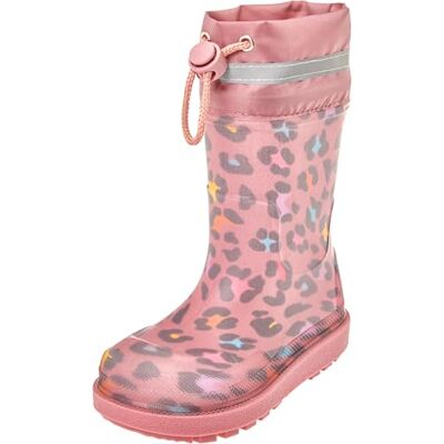 Playshoes Gummistiefel, unisex-barn-gummistövlar, Leo Print, 22 EU Playshoes Gummistiefel, unisex-barn-gummistövlar, Leo Print, 22 EU