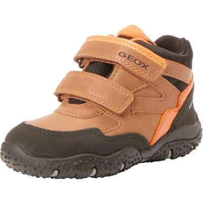 Geox Baby pojkar B Baltic Boy B ABX A skor, Tobak orange, 22 EU Geox Baby pojkar B Baltic Boy B ABX A skor, Tobak orange, 22 EU