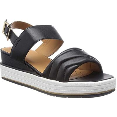 Geox Dam D Rosita Sandal, svart, 41 EU, svart, 41 EU Geox Dam D Rosita Sandal, svart, 41 EU, svart, 41 EU