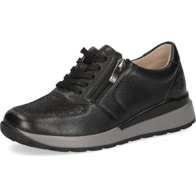 CAPRICE Damsneakers 9-23734-45, Svart kam, 38 EU bred CAPRICE Damsneakers 9-23734-45, Svart kam, 38 EU bred