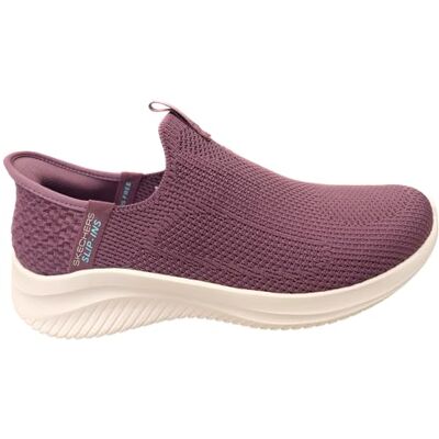 Skechers Dam Ultra Flex 3.0 Easy WinSneaker, Lila stickad trim, 37 EU Skechers Dam Ultra Flex 3.0 Easy WinSneaker, Lila stickad trim, 37 EU