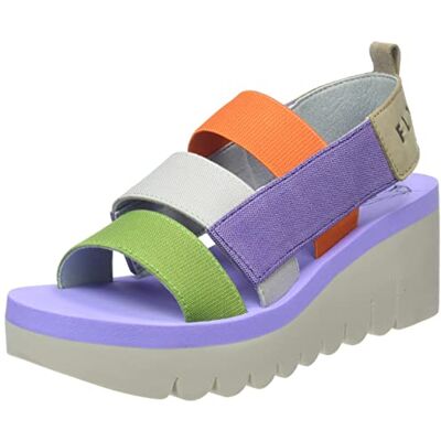 Fly London Dam YERE847FLY Sandal, Multi (Viola), 5 UK, Multi Viola, 38 EU Fly London Dam YERE847FLY Sandal, Multi (Viola), 5 UK, Multi Viola, 38 EU