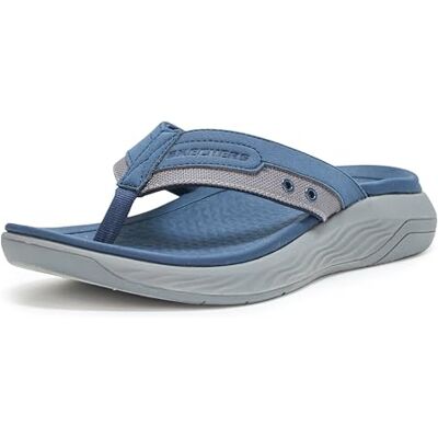 Skechers herr Silva-Falco stringsandal, Nvy, 41 EU Skechers herr Silva-Falco stringsandal, Nvy, 41 EU
