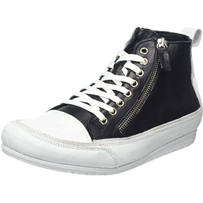Andrea Conti Damsneakers, svart/vit, 38 EU, Svart vit, 38 EU Andrea Conti Damsneakers, svart/vit, 38 EU, Svart vit, 38 EU