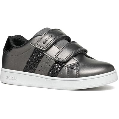 Geox flicka J Eclyper Sneaker, Grå, 0.5 UK Geox flicka J Eclyper Sneaker, Grå, 0.5 UK
