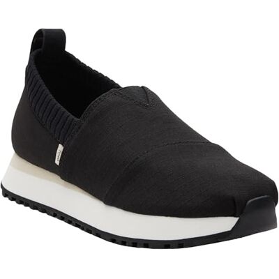 TOMS Dam Alp Resident 2.0 Sneaker, Svart återvunnen ripstop, 38.5 EU TOMS Dam Alp Resident 2.0 Sneaker, Svart återvunnen ripstop, 38.5 EU
