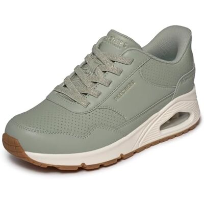 Skechers UNO BANKSIA Luxe sneakers, Sage, 9 UK Skechers UNO BANKSIA Luxe sneakers, Sage, 9 UK