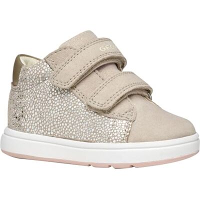 Geox B Biglia Girl C, flickor sneakers, Beige Platinum, 26 EU Geox B Biglia Girl C, flickor sneakers, Beige Platinum, 26 EU
