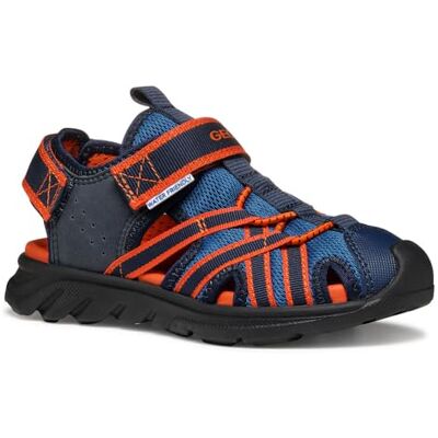 Geox J AIRADYUM BO sandal, marinblå/LT blå, 34 EU Geox J AIRADYUM BO sandal, marinblå/LT blå, 34 EU