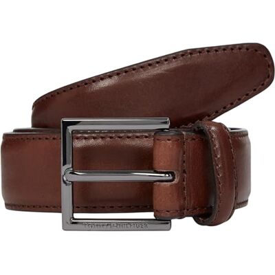 Tommy Hilfiger herr 1,25 tum Hudson läderbälte, Brun (kaffebönor), 115 Tommy Hilfiger herr 1,25 tum Hudson läderbälte, Brun (kaffebönor), 115