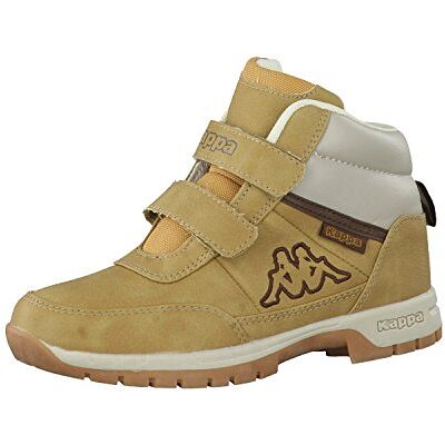 Kappa BRIGHT Unisex barn höga sneakers, Beige Beige 4141, 25 EU Kappa BRIGHT Unisex barn höga sneakers, Beige Beige 4141, 25 EU
