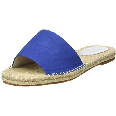 TOM TAILOR Dam 5396203 platt tofflor, royal, 37 EU, Kunglig, 37 EU TOM TAILOR Dam 5396203 platt tofflor, royal, 37 EU, Kunglig, 37 EU