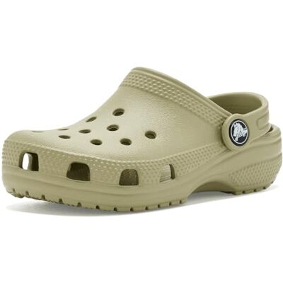 Crocs Unisex barn klassisk träsko TClog, Tac grön, 8 UK Child Crocs Unisex barn klassisk träsko TClog, Tac grön, 8 UK Child