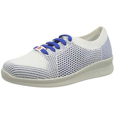 Berkemann dam Eila Sneaker, Vit blå 40 2/3 EU Berkemann dam Eila Sneaker, Vit blå 40 2/3 EU