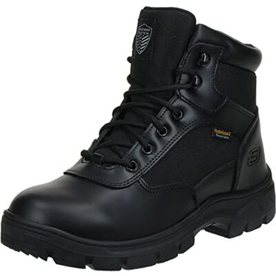 Skechers Wascana-Benen militärstövlar herr taktiska stövlar, svart, 41.5 EU Skechers Wascana-Benen militärstövlar herr taktiska stövlar, svart, 41.5 EU