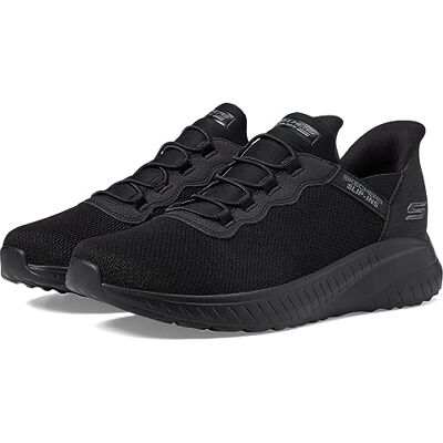 Skechers herr handsfree slip-on Bobs Squad Chaos-Daily Hype Sneaker, Svart/Svart, 6.5 Wide Skechers herr handsfree slip-on Bobs Squad Chaos-Daily Hype Sneaker, Svart/Svart, 6.5 Wide