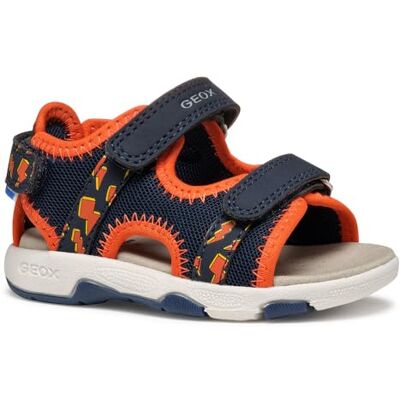 Geox B MULTY Boy A sandal, babysandal, marin/orange, 23 EU, Marinblå orange, 23 EU Geox B MULTY Boy A sandal, babysandal, marin/orange, 23 EU, Marinblå orange, 23 EU