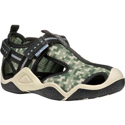 Geox Pojke Jr Wader A Sandal, Oliv, 24 EU Geox Pojke Jr Wader A Sandal, Oliv, 24 EU