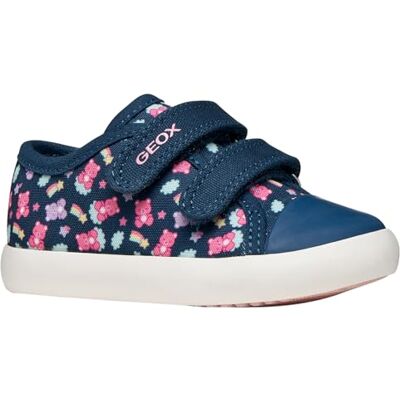 Geox Pojkar flickor B GISLI Girl B sneakers, AVIO/flerfärgad, 26 EU Geox Pojkar flickor B GISLI Girl B sneakers, AVIO/flerfärgad, 26 EU