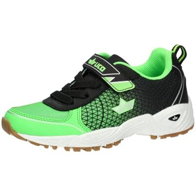 Lico Pojkar unisex barn Noa VS hallsneakers, grön/svart, 26 EU Lico Pojkar unisex barn Noa VS hallsneakers, grön/svart, 26 EU