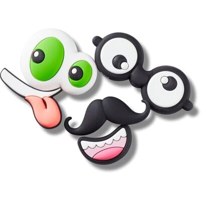 Crocs Unisex Make Your Own Faces 5-pack skoberlocker, flerfärgad, en storlek, flerfärgad, En Storlek Crocs Unisex Make Your Own Faces 5-pack skoberlocker, flerfärgad, en storlek, flerfärgad, En Storlek