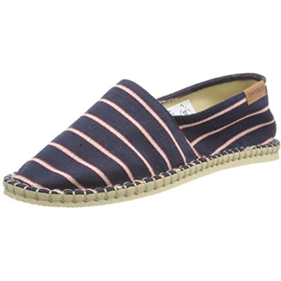 Havaianas ursprung Iv tryck, Espadrille unisex vuxna, Sand marinblå röd, 4 UK Narrow Havaianas ursprung Iv tryck, Espadrille unisex vuxna, Sand marinblå röd, 4 UK Narrow