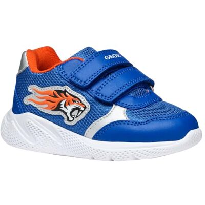 Geox Pojke B Sprintye Boy B Sneakers, Royal Orange, 25 EU Geox Pojke B Sprintye Boy B Sneakers, Royal Orange, 25 EU