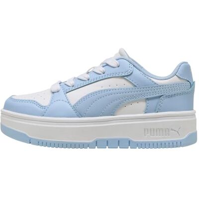 PUMA Rebound Femme PS, Sneaker flickor, Vit haute tropic, 29.5 EU PUMA Rebound Femme PS, Sneaker flickor, Vit haute tropic, 29.5 EU