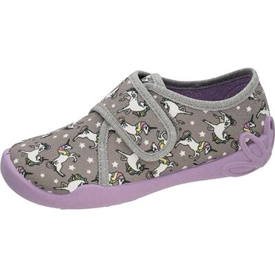 Fischer Markenschuh Fischer Blanka tofflor, grå/lila, 35 EU bred, Grålila, 35 EU bred Fischer Markenschuh Fischer Blanka tofflor, grå/lila, 35 EU bred, Grålila, 35 EU bred
