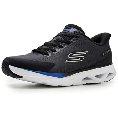 Skechers herr Glide-step VortexSneaker Handsfree slip-ins med luftkyld Goga Mat-innersula, ultralätt dämpning och mjukt grenskum Skechers herr Glide-step VortexSneaker Handsfree slip-ins med luftkyld Goga Mat-innersula, ultralätt dämpning och mjukt grenskum