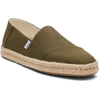 TOMS Alpargata Rope 2.0 10019899 Olive, Grön, 40.5 EU TOMS Alpargata Rope 2.0 10019899 Olive, Grön, 40.5 EU