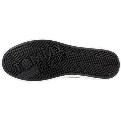 Tommy Jeans herr TJM Vulcanized Ess Em0em01398 Sneaker, Svart, 43 EU Tommy Jeans herr TJM Vulcanized Ess Em0em01398 Sneaker, Svart, 43 EU
