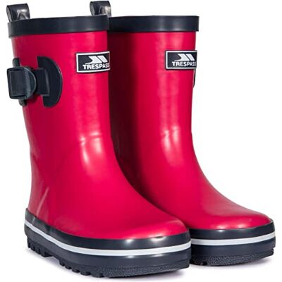 Trespass Unisex barn trumpet gummistövlar, Rosa rosa dam pld, 28 EU Trespass Unisex barn trumpet gummistövlar, Rosa rosa dam pld, 28 EU
