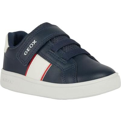 Geox Baby pojkar B Eclyper Boy A sneakers, Marinblå röd, 21 EU Geox Baby pojkar B Eclyper Boy A sneakers, Marinblå röd, 21 EU