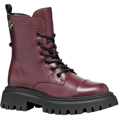 Geox J Maquinnens Girl B, Chelsea Boot flickor, Dk Burgundy, 36 EU Geox J Maquinnens Girl B, Chelsea Boot flickor, Dk Burgundy, 36 EU