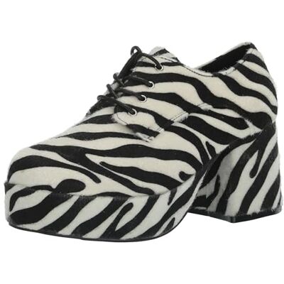 Ellie Shoes Herr 312 plattform, Zebra, Small Ellie Shoes Herr 312 plattform, Zebra, Small