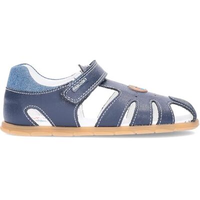 Pablosky ZIG 051822, sandal, Blå, 19 EU Ancho Pablosky ZIG 051822, sandal, Blå, 19 EU Ancho