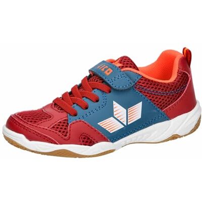 Lico Sport VS hallsneakers, röd/petrol/orange, 41 EU, Röd petrol orange, 41 EU Lico Sport VS hallsneakers, röd/petrol/orange, 41 EU, Röd petrol orange, 41 EU