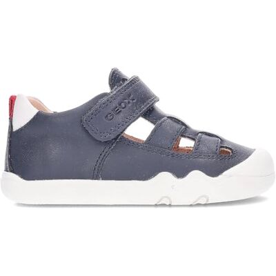 Geox Pojkar B Steppieup Boy A sneakers, Marinblå-vit, 25 EU Geox Pojkar B Steppieup Boy A sneakers, Marinblå-vit, 25 EU