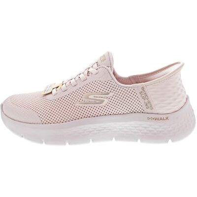 Skechers Dam GO Walk Flex Grand Entry sneakers, ljusrosa, 5.5 UK Skechers Dam GO Walk Flex Grand Entry sneakers, ljusrosa, 5.5 UK