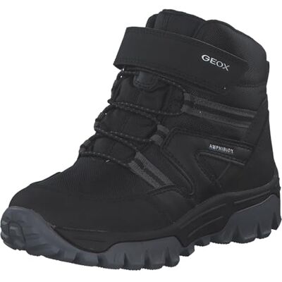 Geox Pojkar J Himalaya Boy B ABX Ankle Boot, svart, 33 EU Geox Pojkar J Himalaya Boy B ABX Ankle Boot, svart, 33 EU