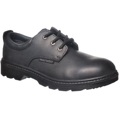 Portwest FW44BKR43 Steelite Thor Shoe, S3, Vanlig, storlek: 43, Svart Portwest FW44BKR43 Steelite Thor Shoe, S3, Vanlig, storlek: 43, Svart