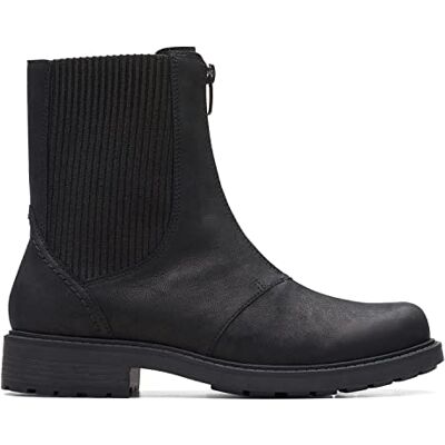 Clarks Orinoco2 Up läderstövlar i svart standard passform storlek 4, Svart, 37 EU Clarks Orinoco2 Up läderstövlar i svart standard passform storlek 4, Svart, 37 EU